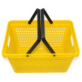 Luxury Shopping Two Handle Plastic Storage Basket